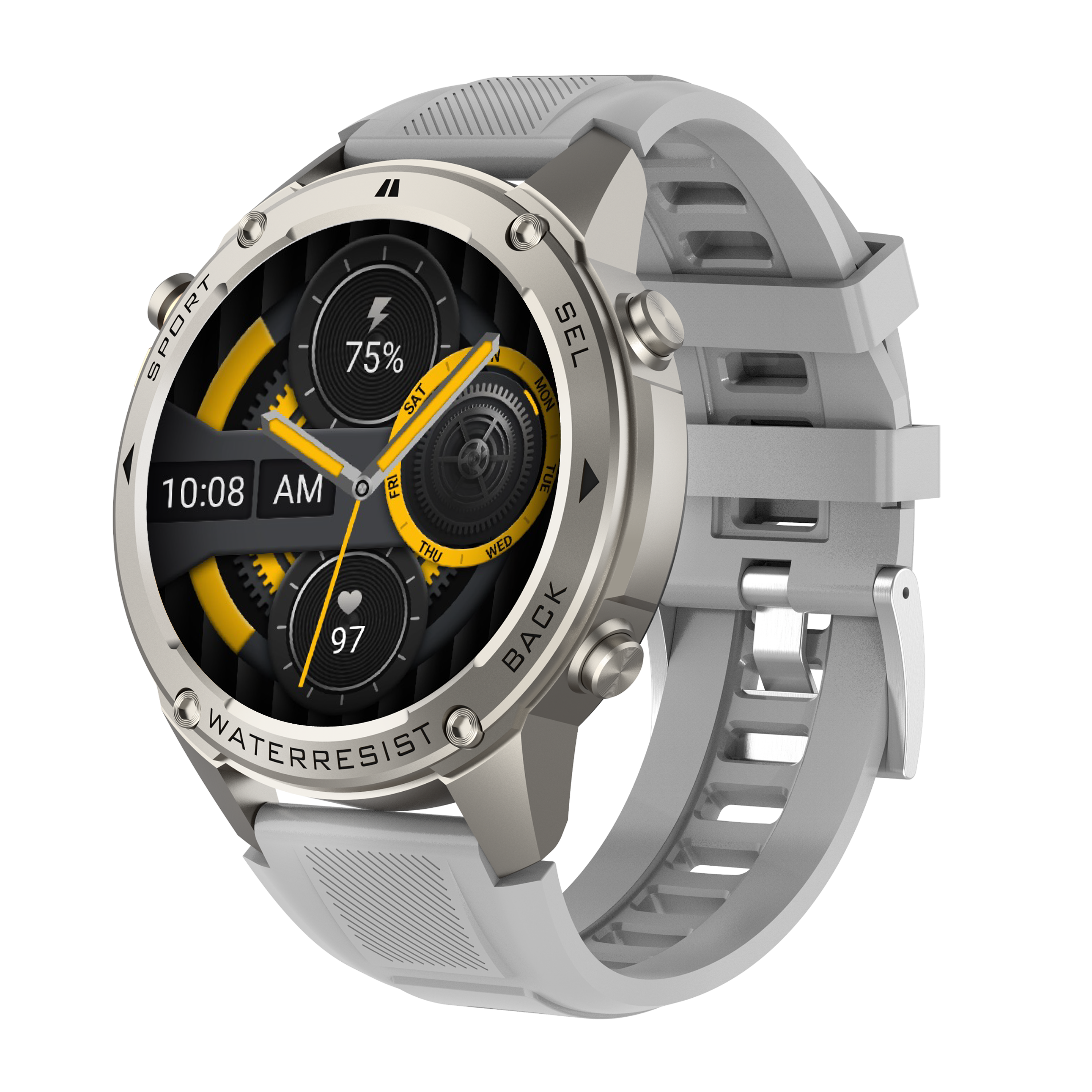 Tri-Tek Pro Explorer Plus Waterproof GPS Smartwatch with Triathlon Mode