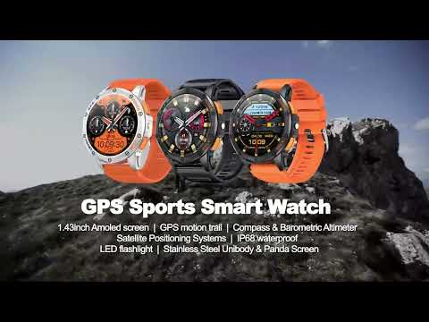 tri tek pro gps smart watch video