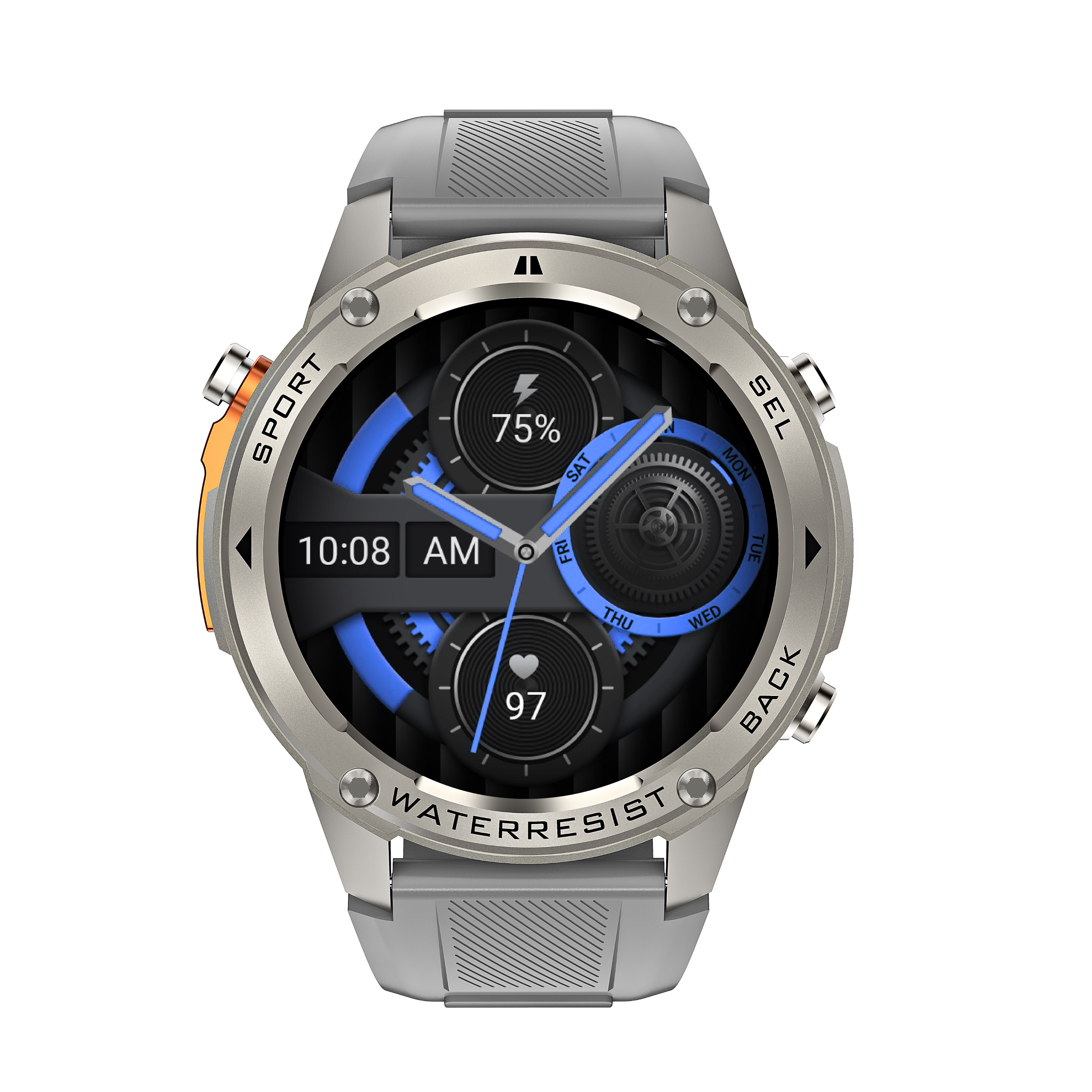 Tri-Tek Pro Explorer Plus Waterproof GPS Smartwatch with Triathlon Mode