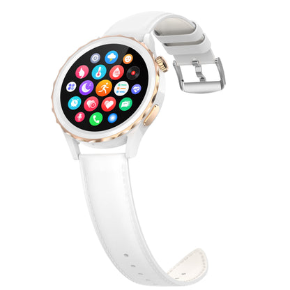 Women's Classic Smartwatch with Fitness Tracking and Heart Rate Monitoring