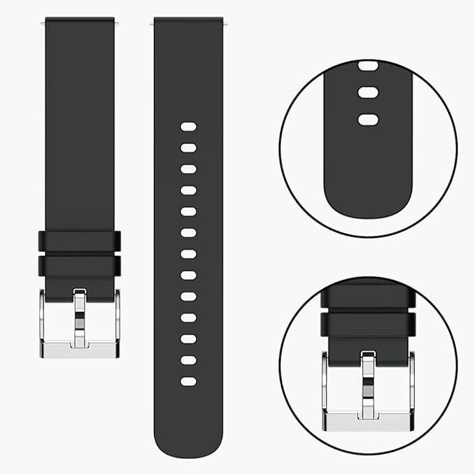 Silicon Watch Strap for Analog & Smartwatches