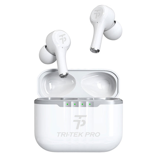 noise cancelling earbuds white