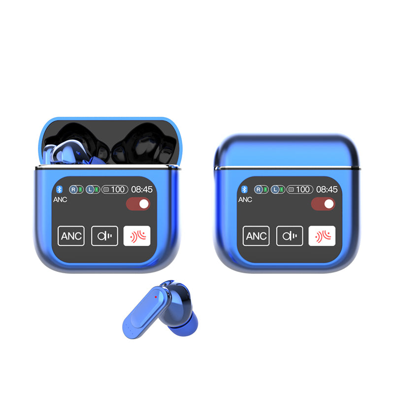 Tri-Tek Pro SE60 Noise Cancelling Earbuds with Touch Display Control