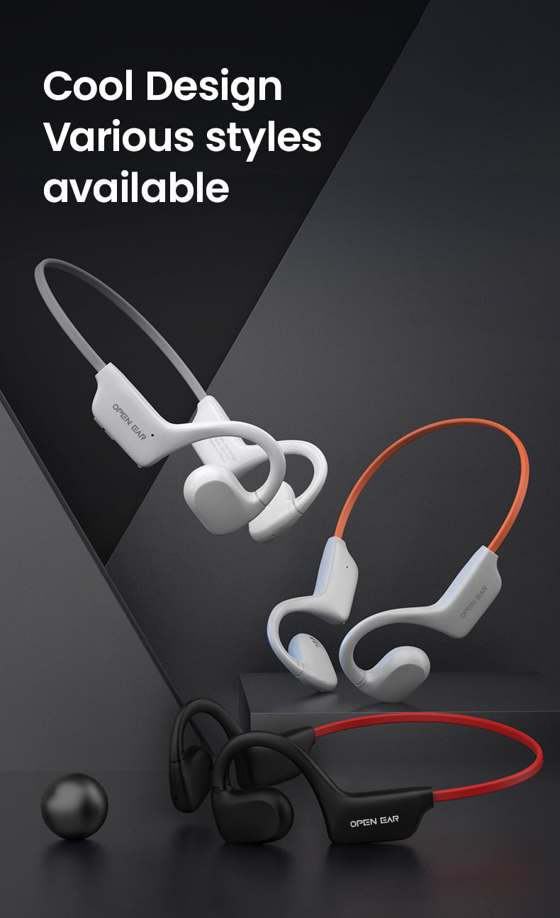 Tri-Tek Pro Duo Air Conduction Headphones for Running Cycling and Gym Workouts