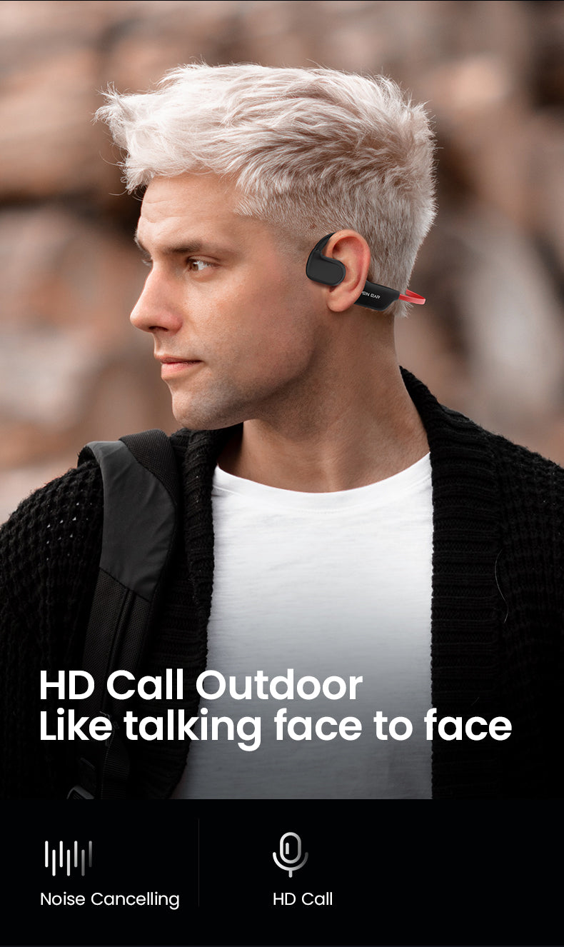 Tri-Tek Pro Duo Air Conduction Headphones for Running Cycling and Gym Workouts