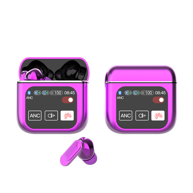 Tri-Tek Pro SE60 Noise Cancelling Earbuds with Touch Display Control