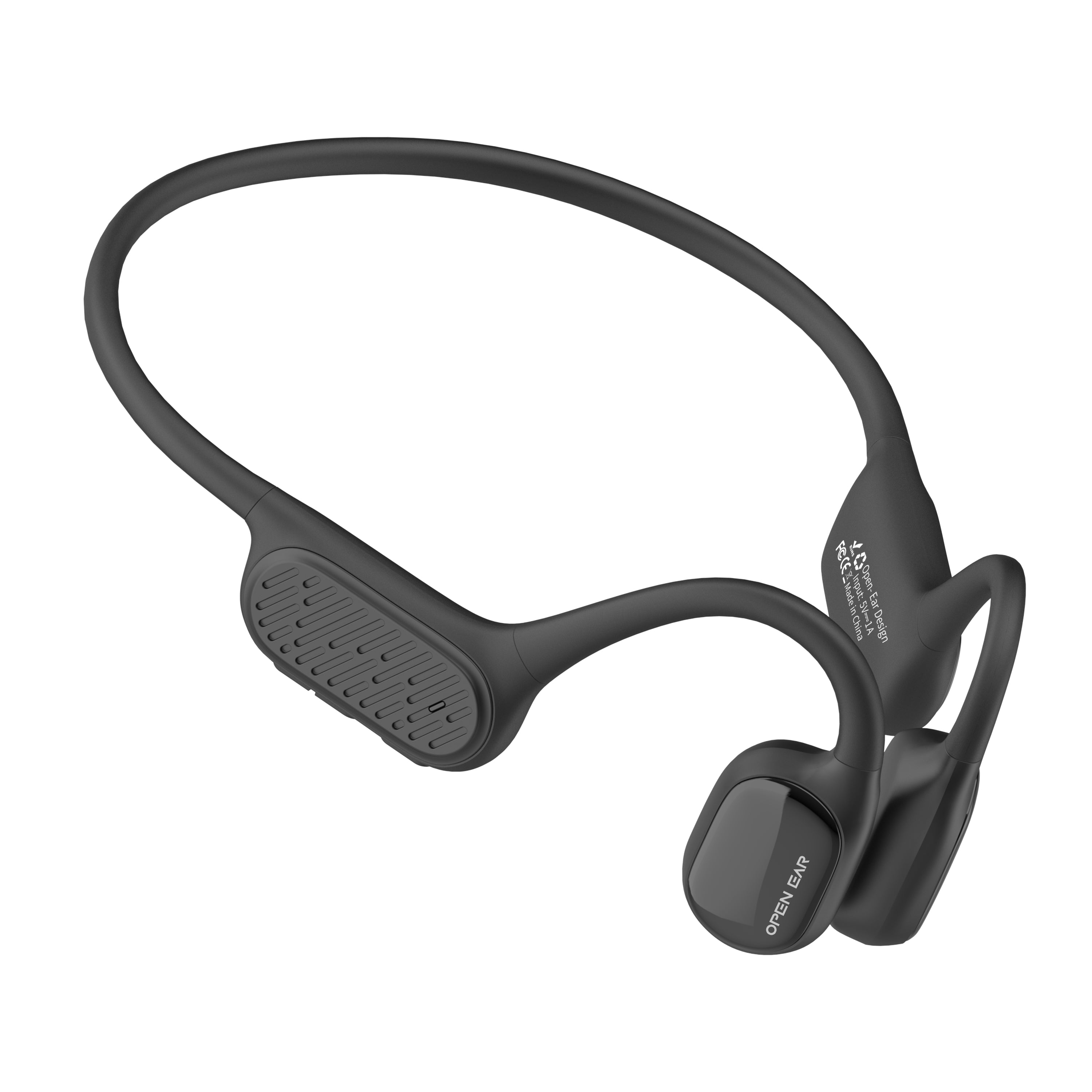 Tri-Tek-Pro F1 Bone Conduction-Headphones white background for swimming running cycling