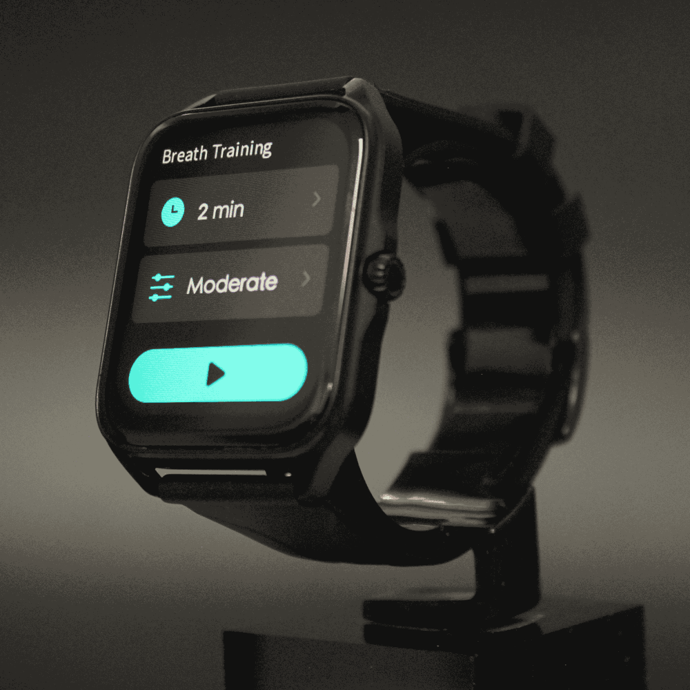 Sirius smartwatch breath training