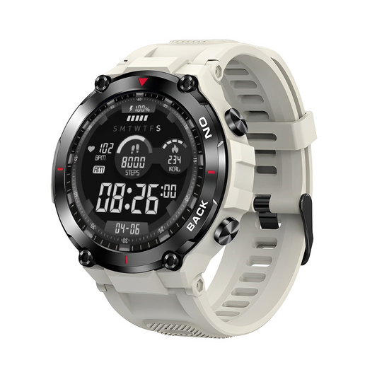 grey smartwatch gps built-in  tactical style
