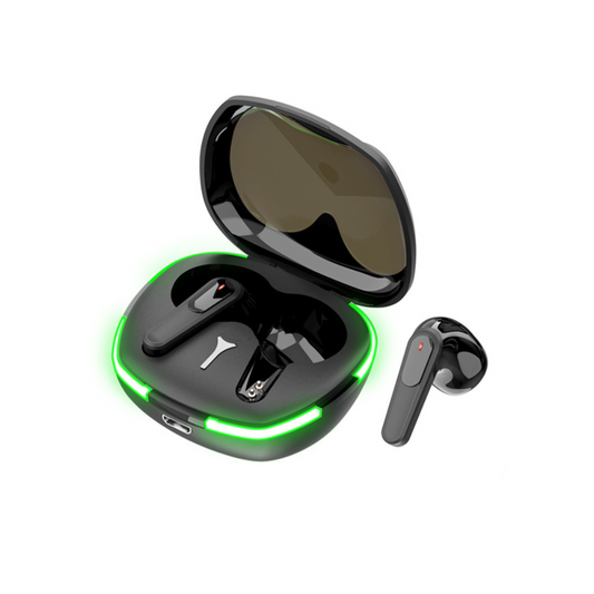 bluetooth earphone with battery display and touch function