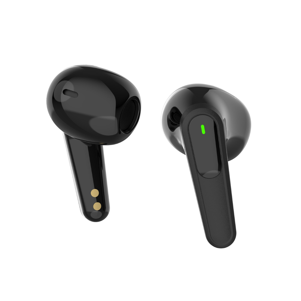 bluetooth earphone with battery display and touch function