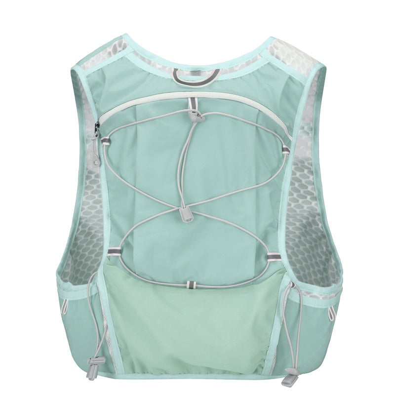 light blue sports running vest