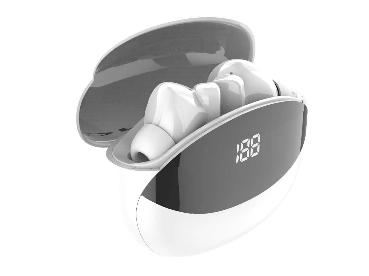 MT80 Wireless Gaming Earbuds Noise Cancellation Low Latency with Mic