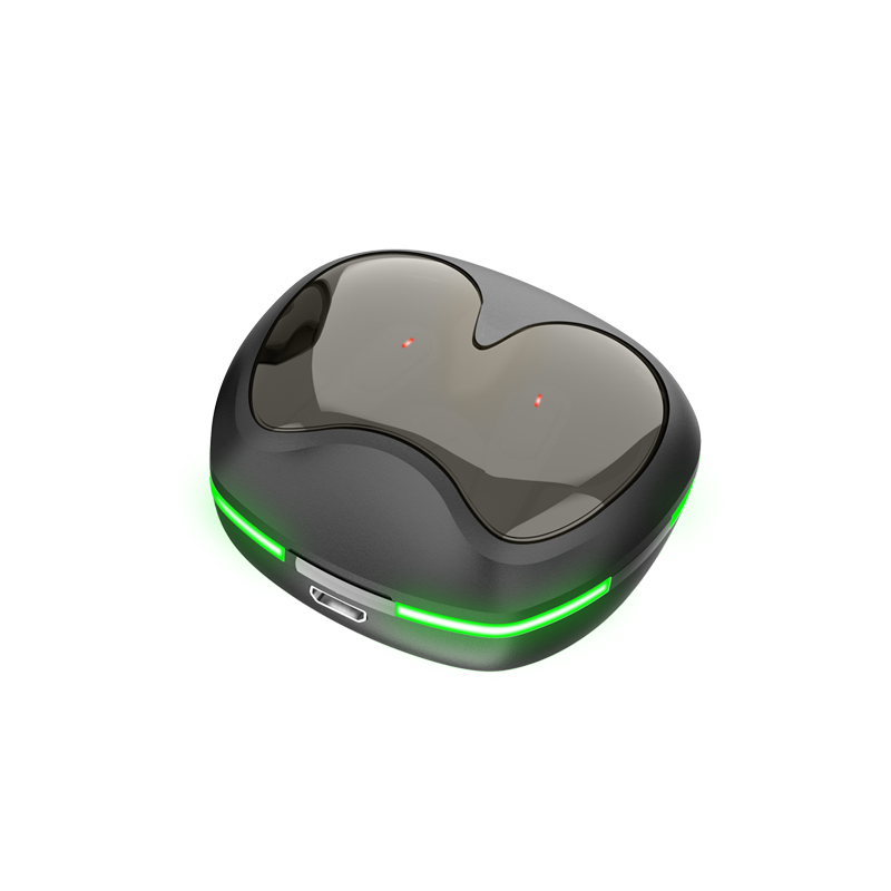game pro earbuds with lights on
