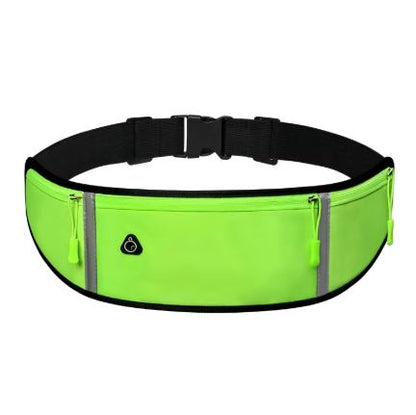 Waterproof Running Waist Belt with Pockets for Sports