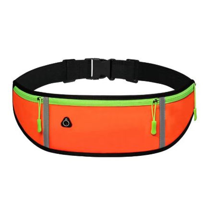 Waterproof Running Waist Belt with Pockets for Sports