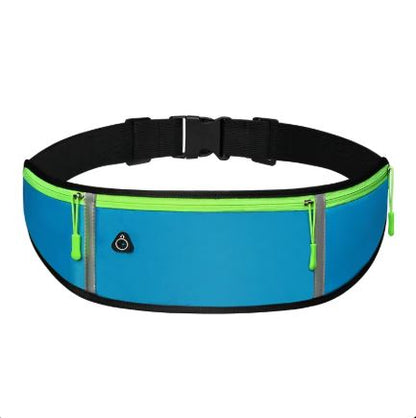 Waterproof Running Waist Belt with Pockets for Sports